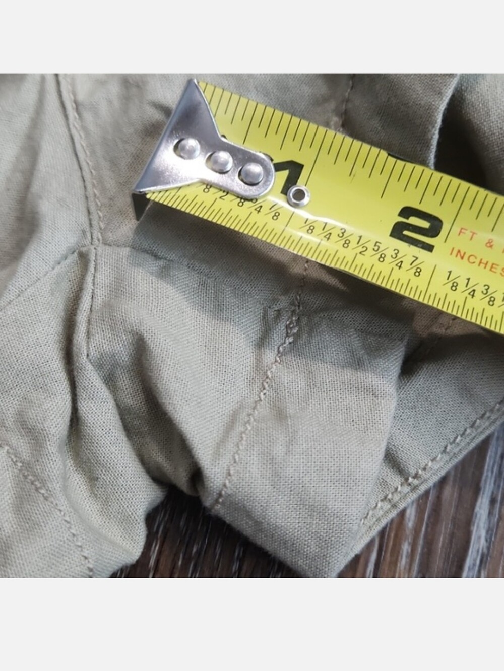 NWOT Quiksilver Blue Tan Khaki Checkerboard Shorts - Picture 4 of 10